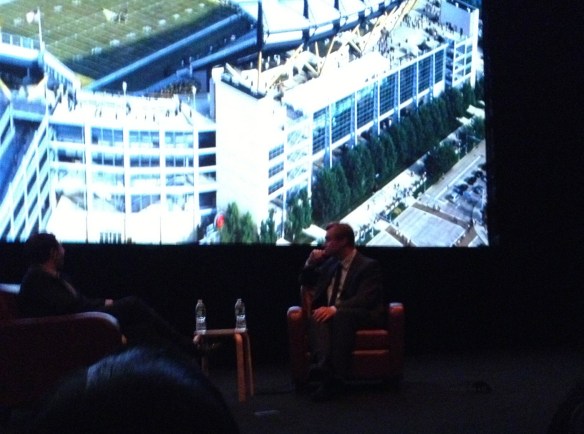 Scott Foundas and Christopher Nolan talk Dark Knight, Wednesday, November 11, 2012